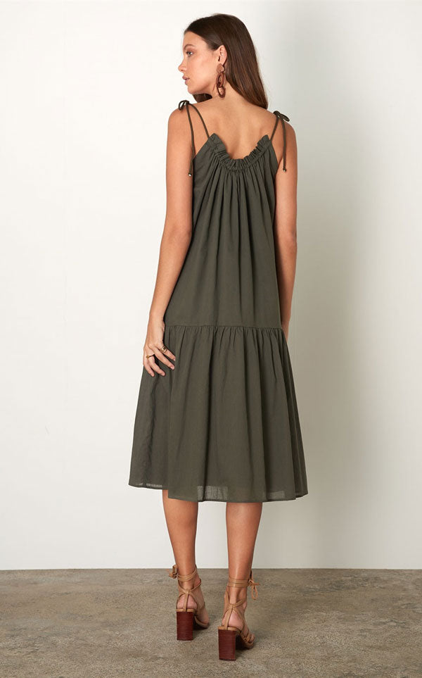 Esmaee - MIMOSA DRESS - OLIVE