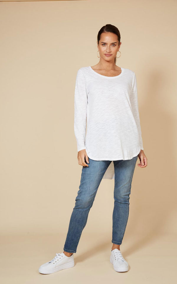 Eb&Ive - Relax T-shirt | White