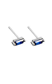 Lindi Kingi x Kelly - Baguette Studs in Sapphire