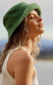 Status Anxiety - Time to Be Alive Bucket Hat | Green