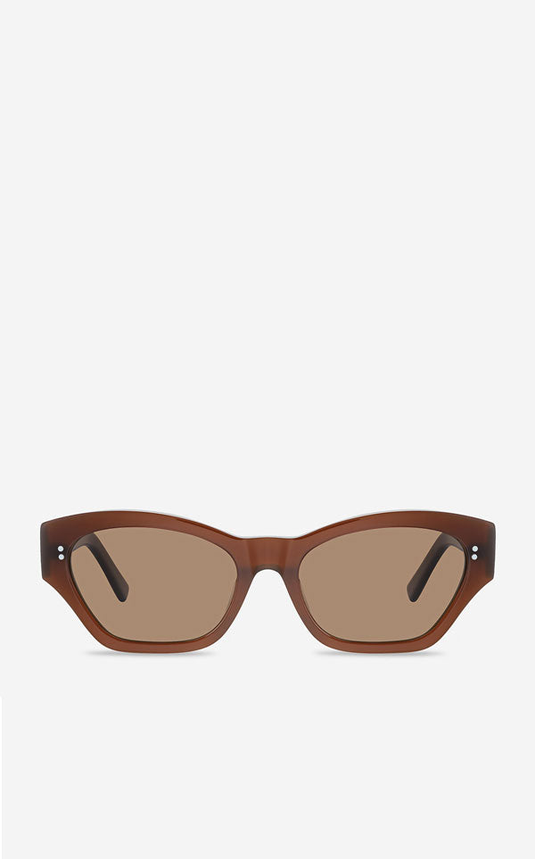 Status Anxiety - Otherwordly Brown Sunglasses