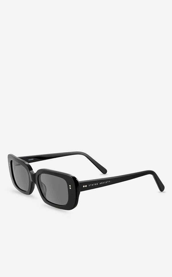 Status Anxiety - Solitary Black Sunglasses