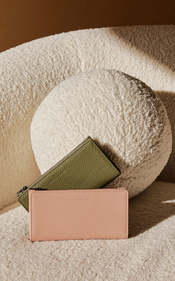 Status Anxiety - Old Flame Wallet | Dusty Pink