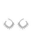 Lindi Kingi - The Venetian Hoop Earrings| Silver