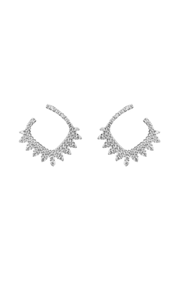 Lindi Kingi - The Venetian Hoop Earrings| Silver